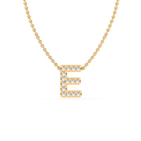 LAST NIGHT I DREAMT DIAMOND INITIAL PENDANT NECKLACE