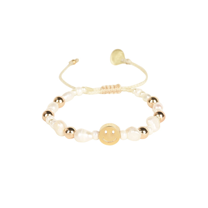 MISHKY SMILEY PEARLS BRACELET