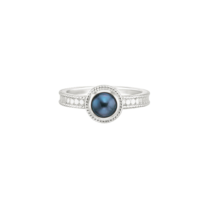 ANNA BECK BLUE PEARL RING