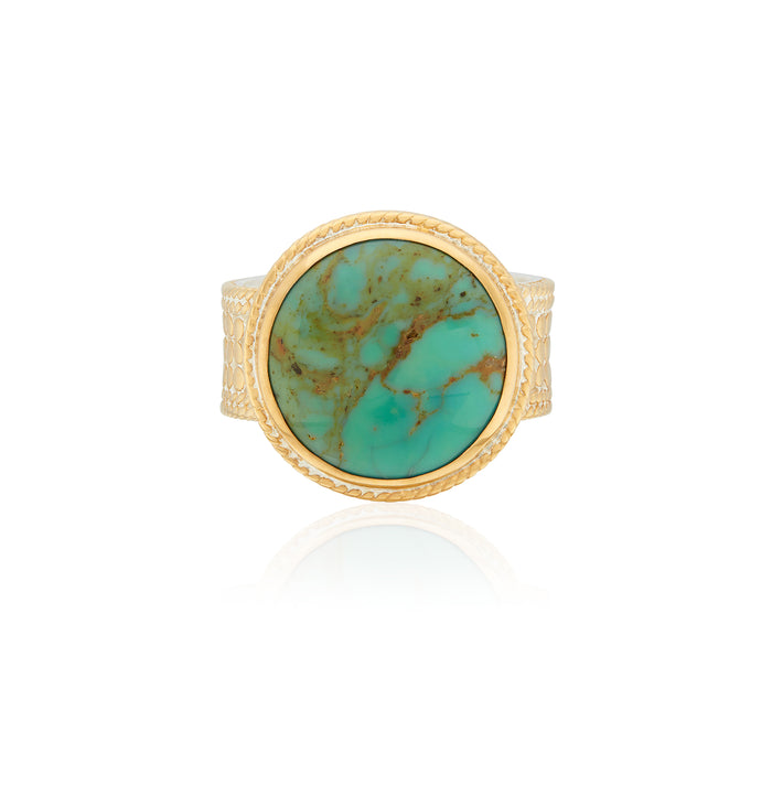 ANNA BECK TURQUOISE COCKTAIL RING
