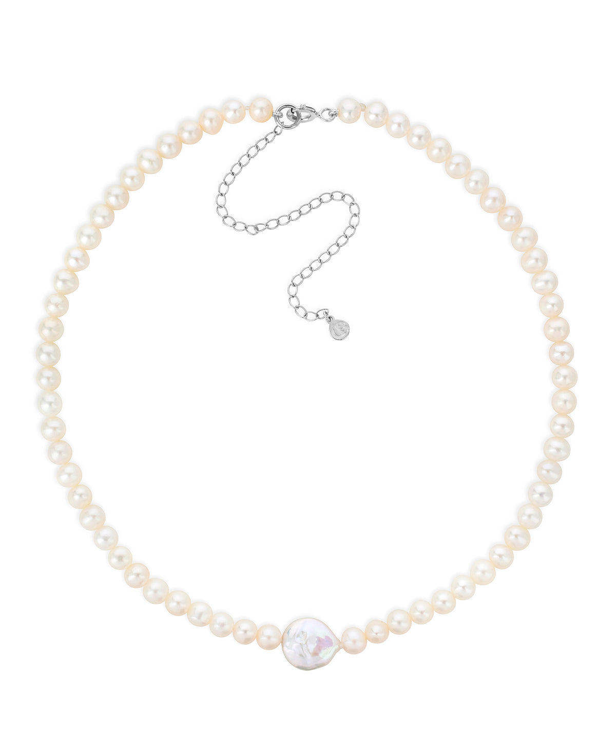 CLAUDIA BRADBY COCO COIN PEARL CHOKER