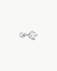ANIA HAIE SPARKLE ROUND BARBELL EARRING