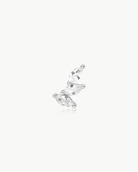 ANIA HAIE TRIPLE MARQUISE BARBELL EARRING