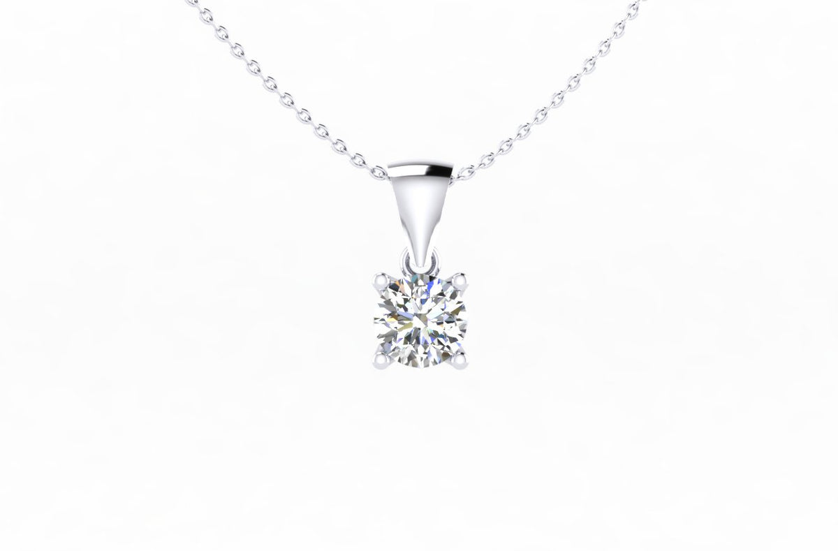 LAST NIGHT I DREAMT SYBIL DIAMOND PENDANT NECKLACE
