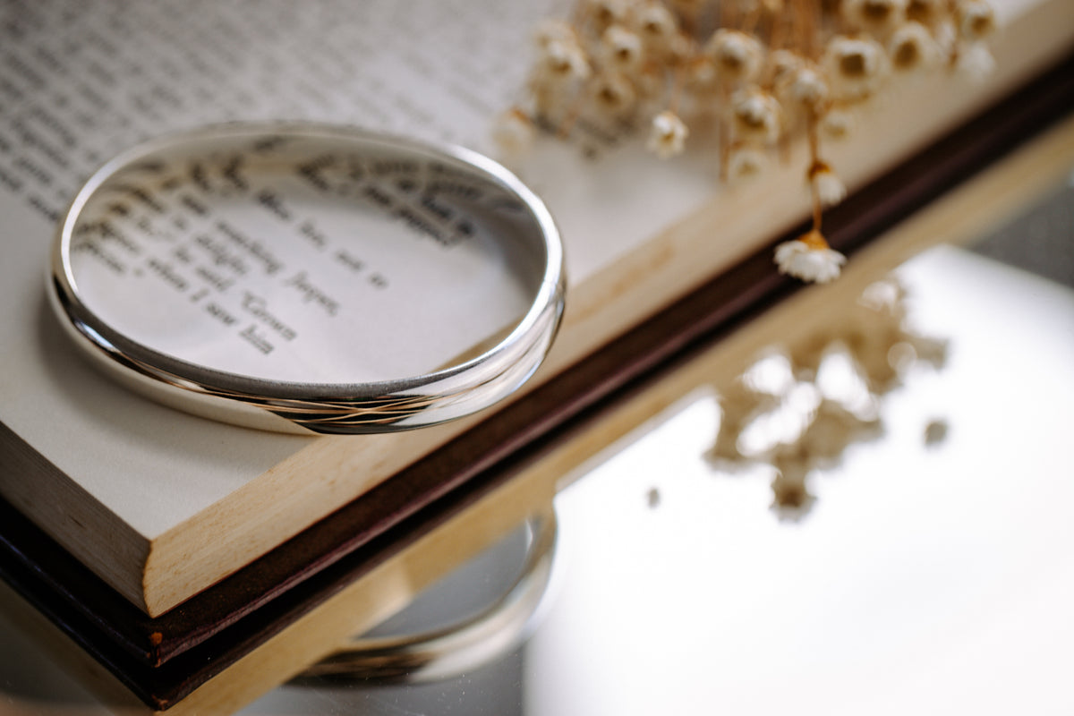 LAST NIGHT I DREAMT BEATRICE SOLID SILVER BRACELET