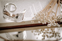 LAST NIGHT I DREAMT CLARICE SOLID SILVER BRACELET