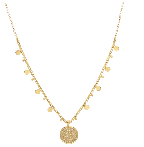 ANNA BECK ROOH CHARM NECKLACE