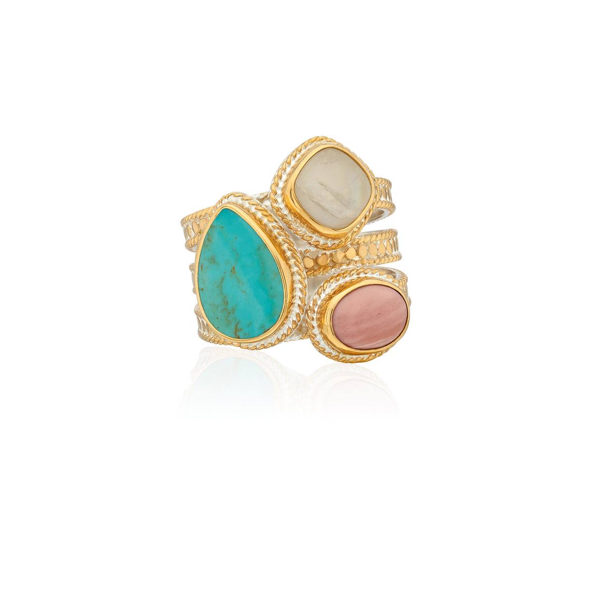ANNA BECK ANTIGUA FAUX STACKING RING