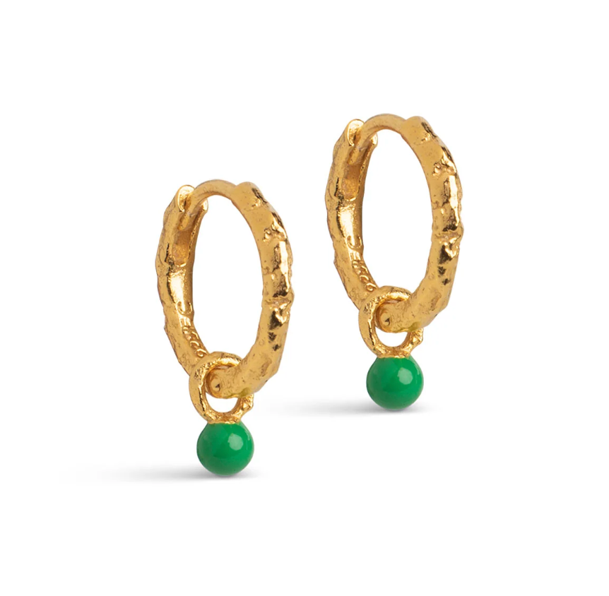 ENAMEL COPENHAGEN BELLE HOOP EARRINGS