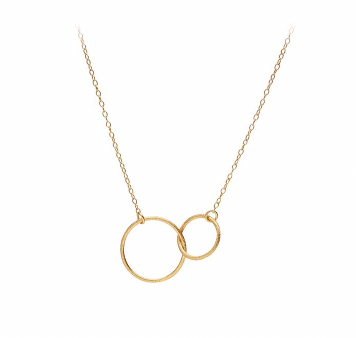 PERNILLE CORYDON DOUBLE PLAIN NECKLACE