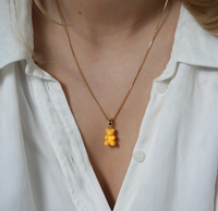 CRYSTAL HAZE NYC TAXI YELLOW NOSTALGIA BEAR