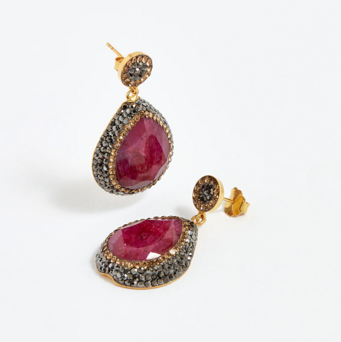 SORU RUBY EARRINGS