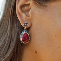 SORU RUBY EARRINGS