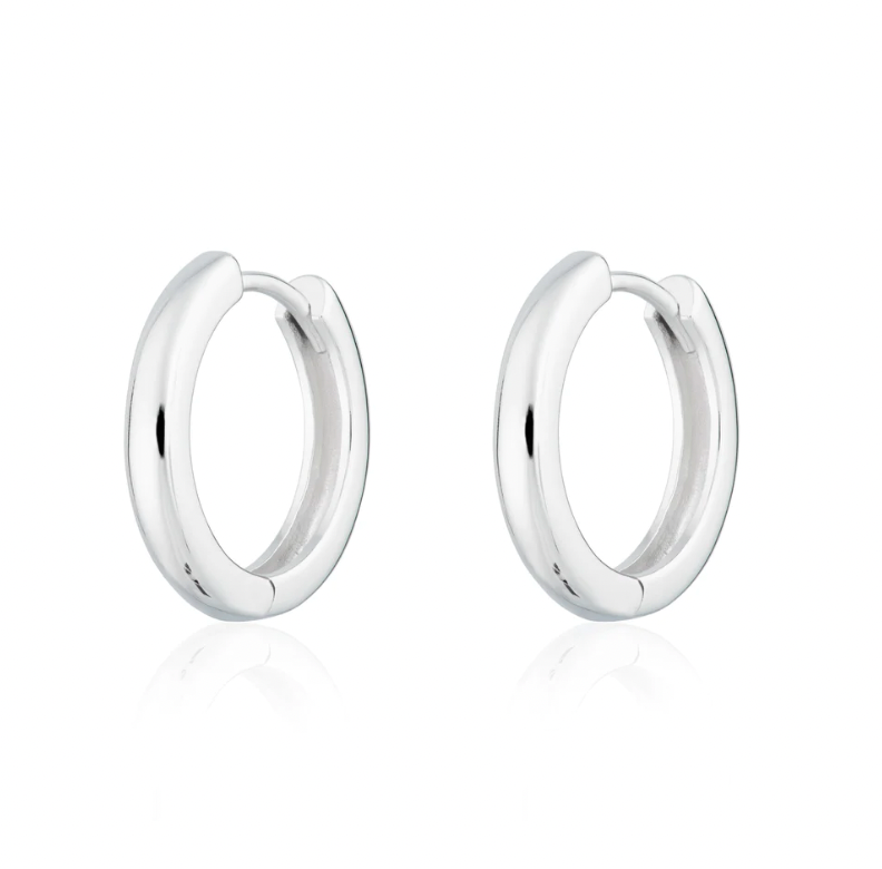 SCREAM PRETTY LARGE HUGGIE EARRINGS