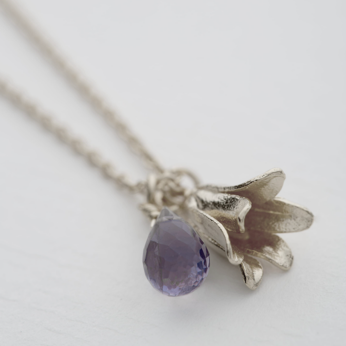 Alex Monroe bluebell necklace