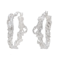 LOVENESS LEE REBUTIA ARGENTI MEDIUM EARRINGS