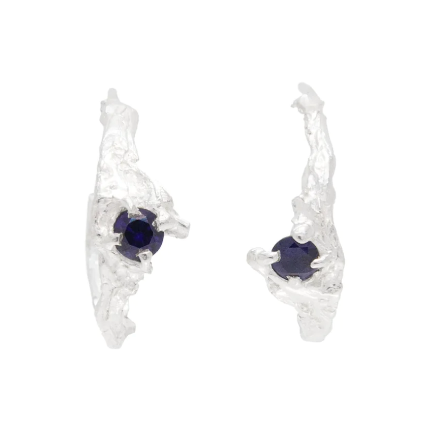 LOVENESS LEE IMA SAPPHIRE EARRINGS