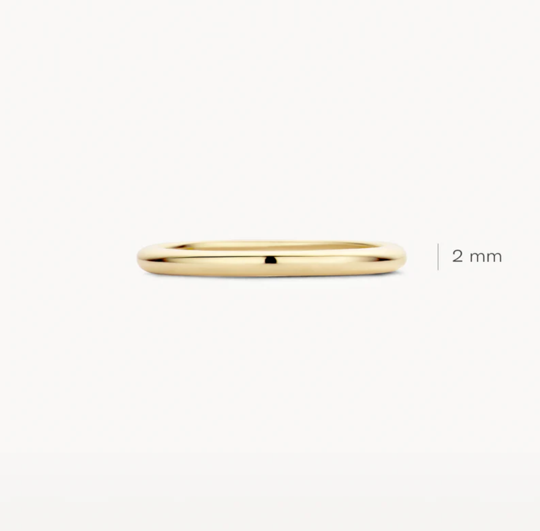 BLUSH 14K YELLOW GOLD RING