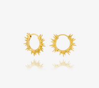 RACHEL JACKSON ELECTRIC GODDESS MINI HUGGIE HOOP EARRINGS