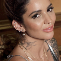 SCREAM PRETTY SPARKLING STAR EAR CUFF