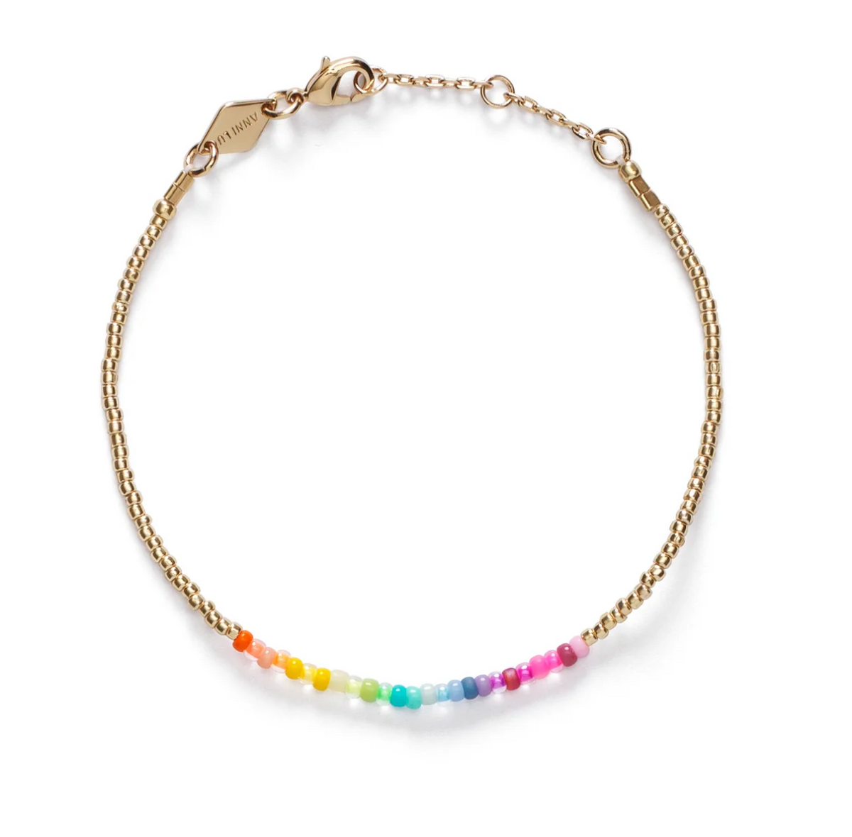 ANNI LU GOLDEN RAINBOW BRACELET