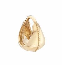 MÉTIER DOME MILGRAIN CENTRED HUGGIE HOOP