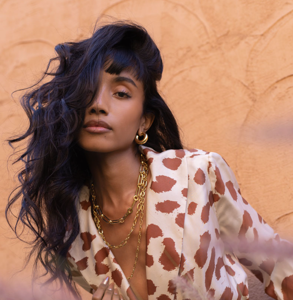 TALIS CHAINS CHUBBY DONUT HOOPS EARRINGS