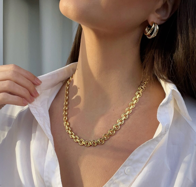 TALIS CHAINS CLAW CUBIC ZIRCONIA EARRINGS