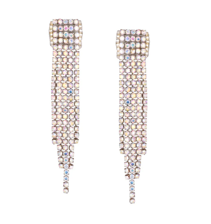 MISHKY GLITTER CASCADE EARRINGS