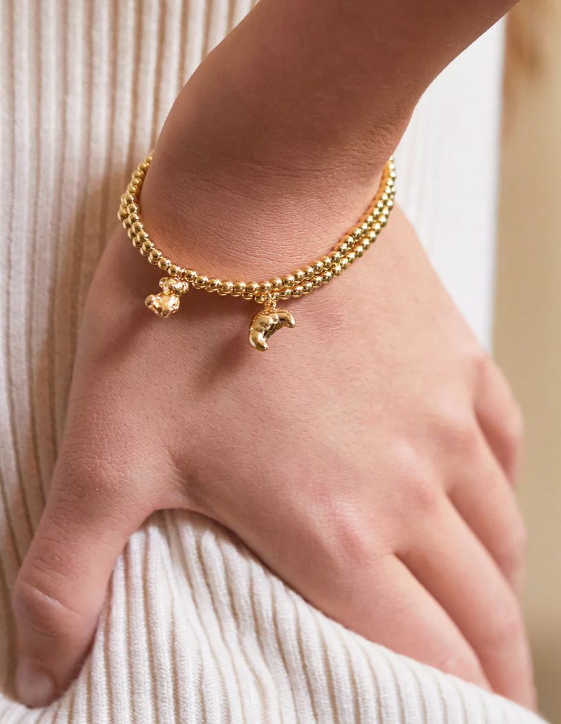 ESTELLA BARTLETT CROISSANT SIENNA BRACELET
