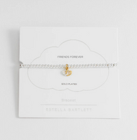 ESTELLA BARTLETT SIENNA DOUBLE HEART BRACELET