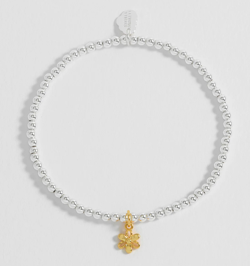 ESTELLA BARTLETT OPEN PETAL FLOWER SIENNA BRACELET
