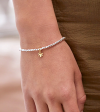 ESTELLA BARTLETT OPEN PETAL FLOWER SIENNA BRACELET