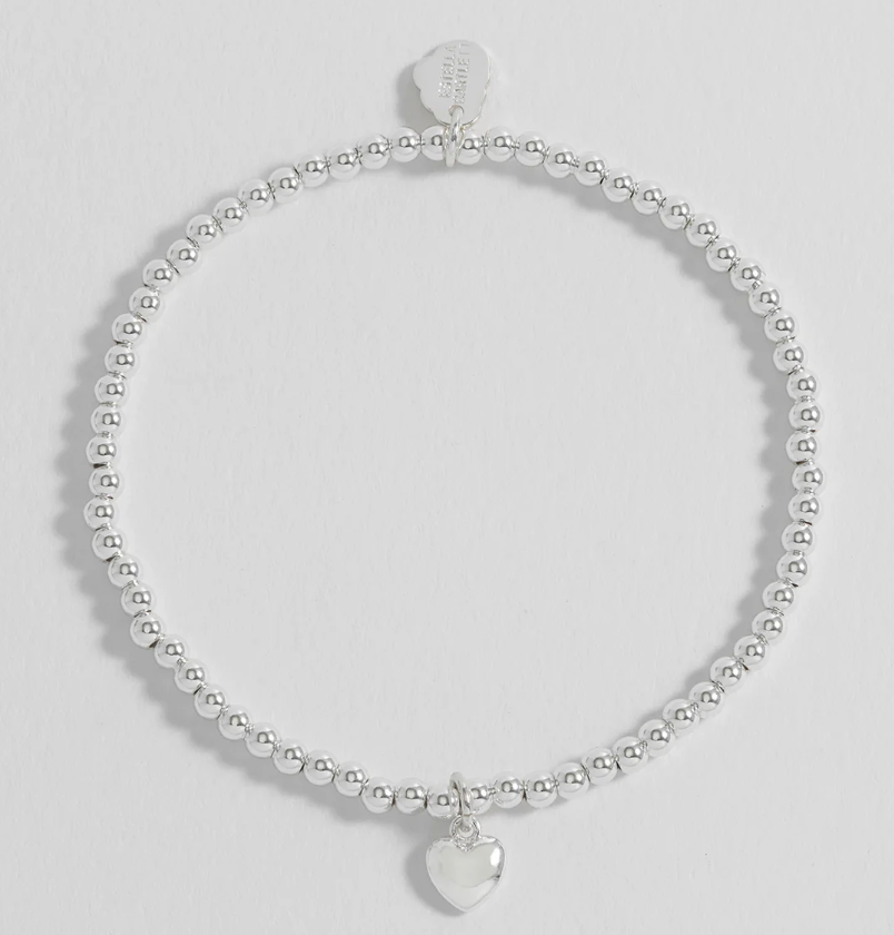 ESTELLA BARTLETT PUFFED HEART SIENNA BRACELET