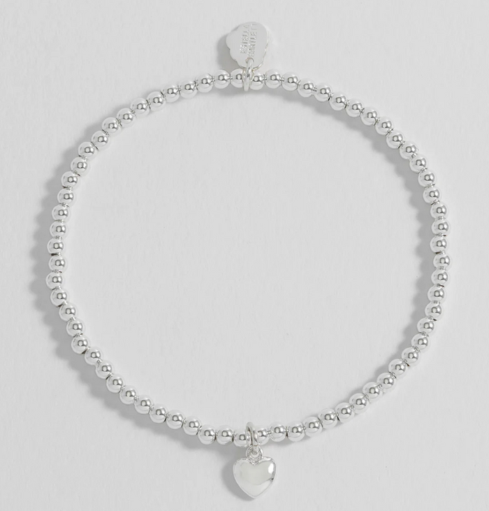 ESTELLA BARTLETT PUFFED HEART SIENNA BRACELET