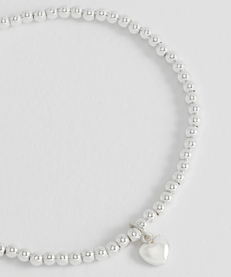 ESTELLA BARTLETT PUFFED HEART SIENNA BRACELET