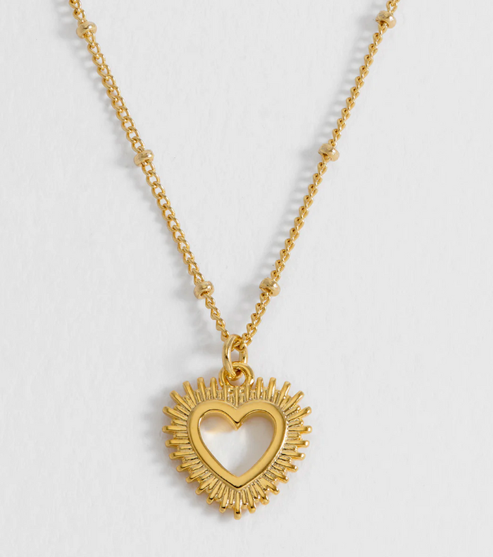 ESTELLA BARTLETT HEARTBURST PENDANT NECKLACE