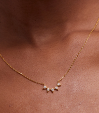 ESTELLA BARTLETT CZ BUNTING NECKLACE