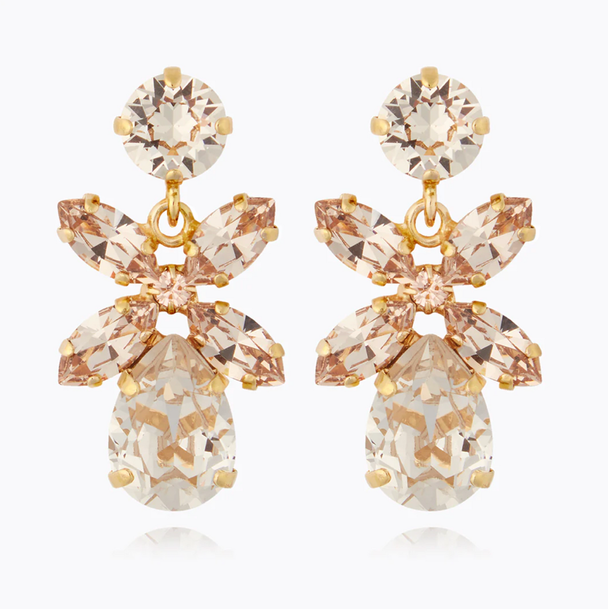 CAROLINE SVEDBOM MINI DIONE SILK EARRINGS