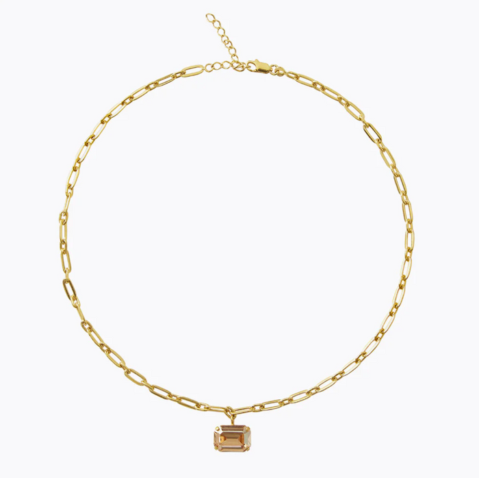 CAROLINE SVEDBOM MINI LYDIA GOLDEN SHADOW NECKLACE