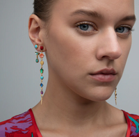 GRAINNE MORTON DETACHABLE DROP TURQUOISE EARRINGS