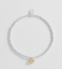 ESTELLA BARTLETT MIXED TRIPLE HEART BRACELET