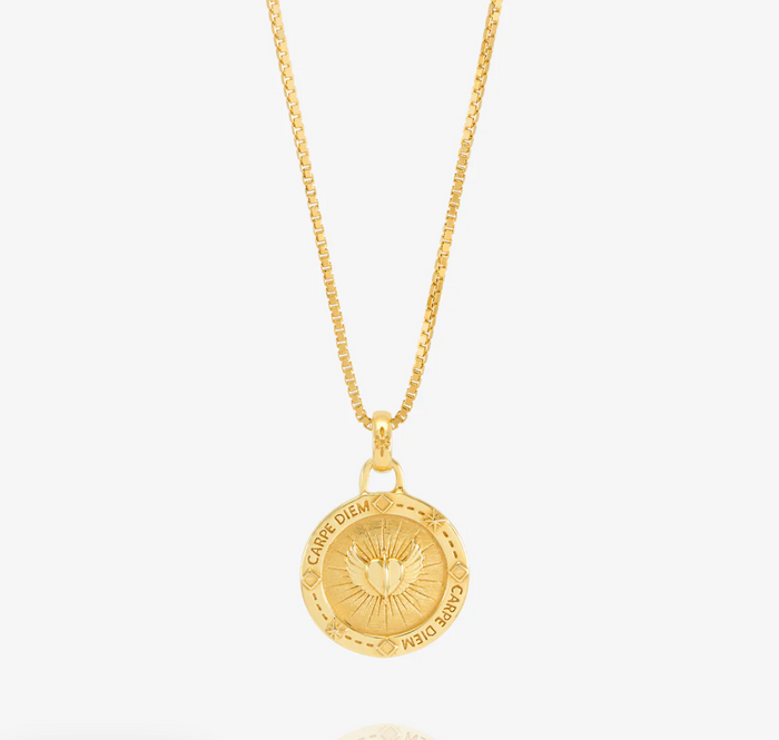 RACHEL JACKSON CARPE DIEM TOKEN OF LOVE NECKLACE