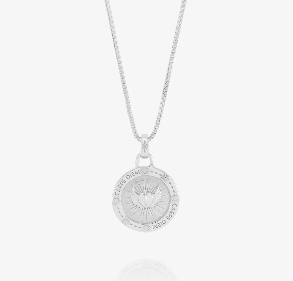 RACHEL JACKSON CARPE DIEM TOKEN OF LOVE NECKLACE