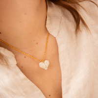 MISHKY PUFFY HEART NECKLACE