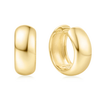 ANIA HAIE CHUBBY SMALL HUGGIE HOOP EARRINGS