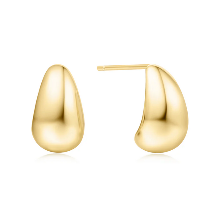 ANIA HAIE SMALL DOME HOOP EARRINGS