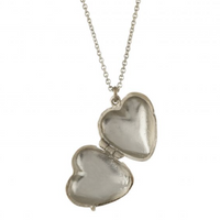 ALEX MONROE VICTORIANA KEEPSAKE HEART LOCKET NECKLACE