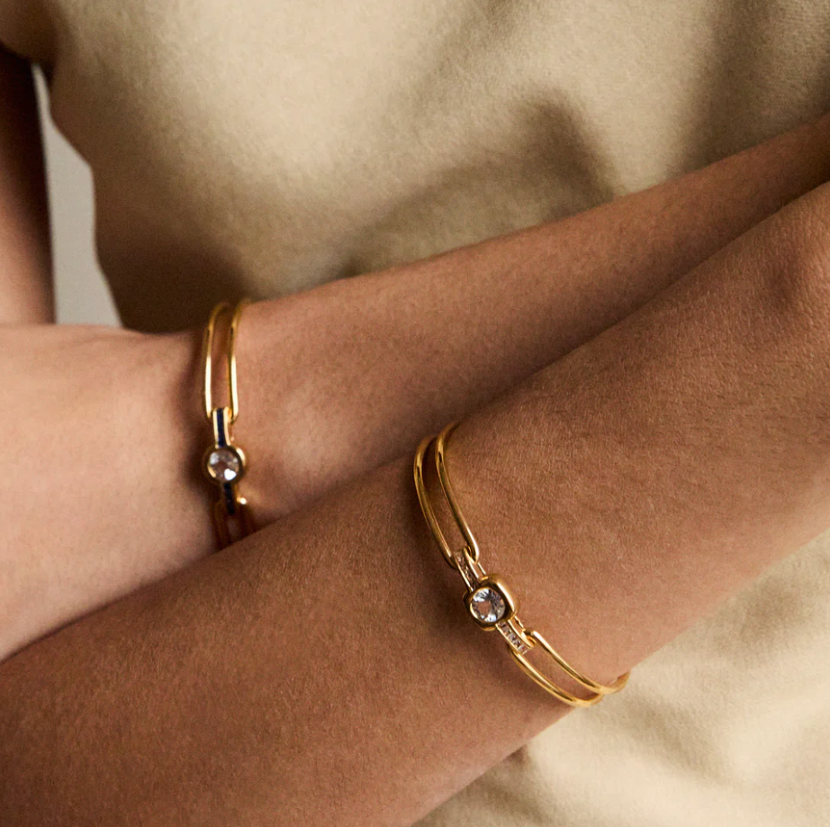 V BY LAURA VANN GAIA BANGLE BRACELET