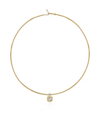 V BY LAURA VANN GAIA TORQUE CHOKER NECKLACE